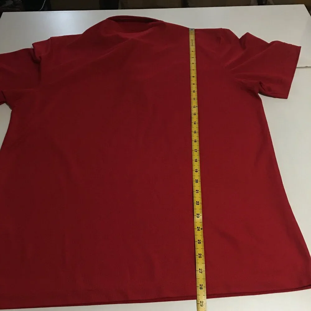 Chick-Fil-A Polo Shirt Team Mens Large Red Uniform Employee